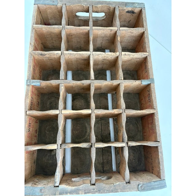 Wood Vintage Garger Soda Wooden Bottle Crate – St. Louis, Missouri For Sale - Image 7 of 8