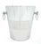 Metal Mid 20th Century Mid-Century Modern André Leroy French Chrome Champagne Bucket / Wine Cooler / Ice Bucket With Ring Handles For Sale - Image 7 of 11