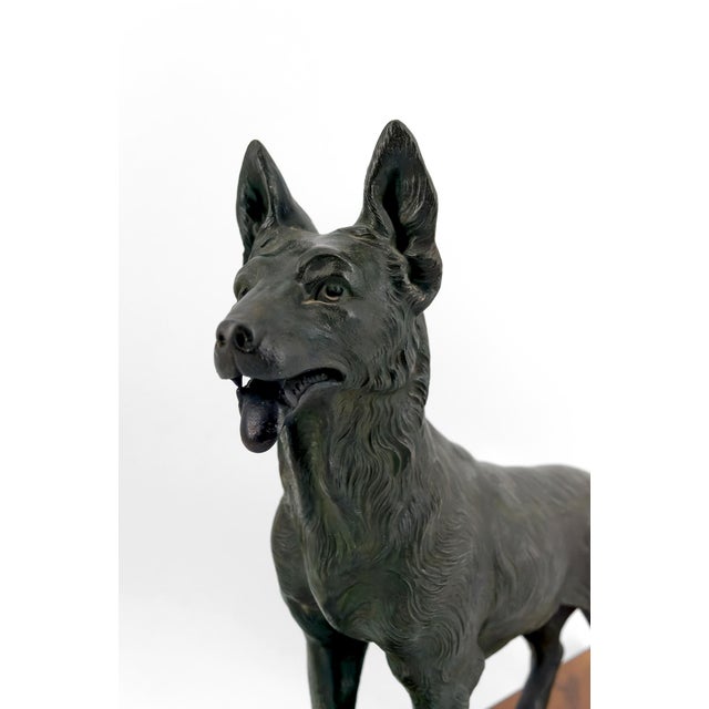 German Shepherd Trophy for the Perrier Challenge, France, 1942 For Sale - Image 16 of 18