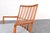 Brown ML33 Rocking Chair by Hans J. Wegner for A/S Mikael Laursen, 1950s For Sale - Image 8 of 18