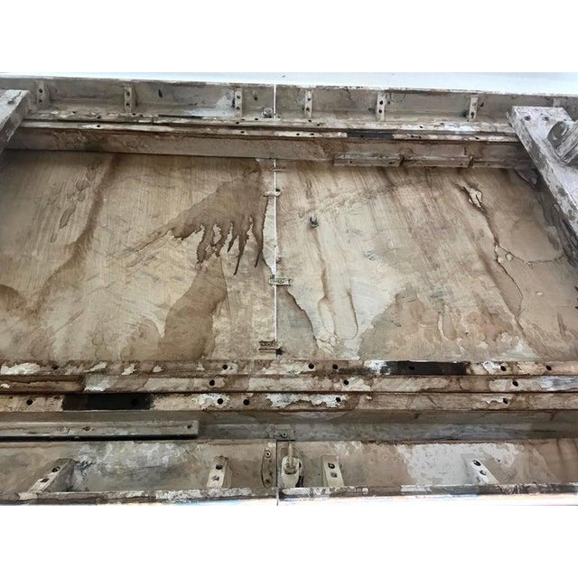 Wood Italian Painted Trestle Table C. 1900 For Sale - Image 7 of 18