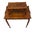 Art Nouveau French Art Nouveau Two-Tier Walnut Tea Table With Hand-Carved Floral Decoration, Circa 1890 For Sale - Image 3 of 12