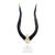 African Nyala Horn on a Lucite Base For Sale
