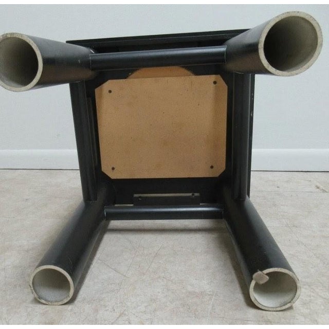 1990s Michael Graves Design Kyoto Arkitektura Prototype Side Desk Chair One of a Kind For Sale - Image 10 of 13