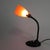 Desk Lamp with Orange Glass Shade from Erpe, 1930s For Sale - Image 3 of 17