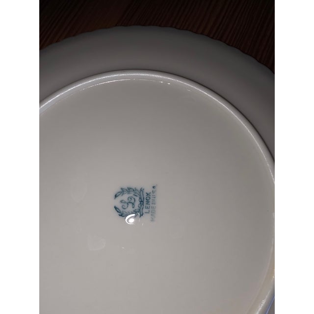 Lenox Gadroon Pattern Small Plates Set of Eight For Sale - Image 4 of 5