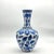 Blue Handmade Ceramic Lidded Vase (30cm) – Blue & White Tulips & Cloud Collar – Classic Iznik Decor For Sale - Image 8 of 9
