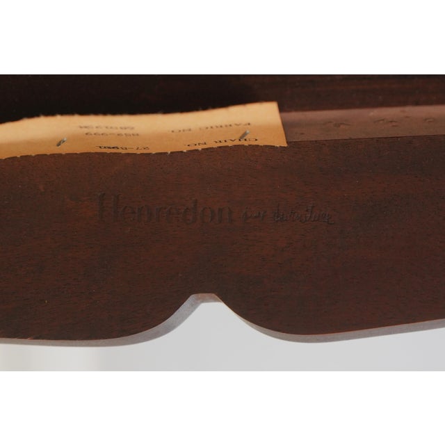 Pair Henredon Asian Modern Dining Room Chairs For Sale - Image 16 of 18