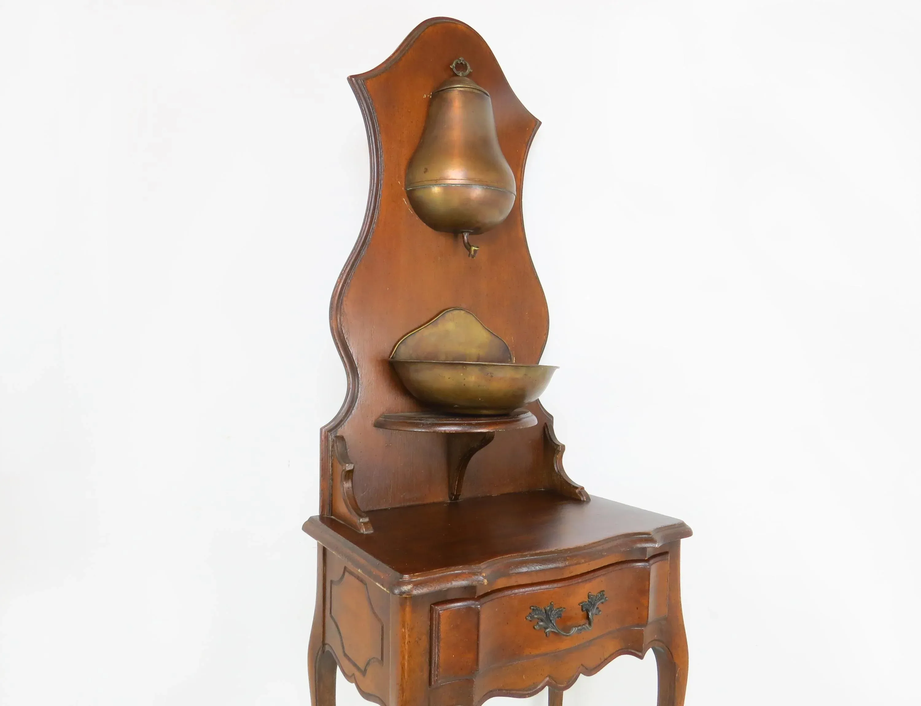 Vintage 1970s Meldan Furniture French Provincial Inspired Copper