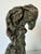 1950's George Koras Abstract Female Bronze Sculpture on Black Wood Base For Sale - Image 4 of 13