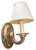 Paul Ferrante 1990s Regency Style Paul Ferrante White Gold Giktwood Sconces - a Pair For Sale - Image 4 of 6