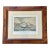 United States Steam Frigate Mississippi Passing Punta Tristao, Ca. 1860 (Custom Framed) For Sale