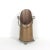 Vintage copper coal scuttle with three brass lion paw foot details, brass handle and base. Would make a lovely vase, but...