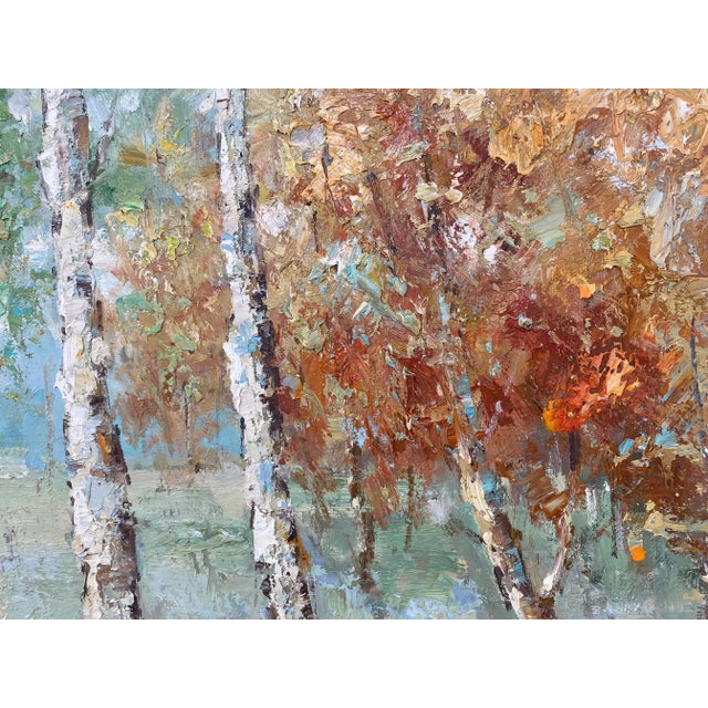 Impressionistic Landscape Original Oil Painting For Sale - Image 10 of 12