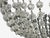 1970s Neoclassical, Basket Flush Mount Ceiling Light, Bronze, Crystal, France, 20th C. For Sale - Image 5 of 14