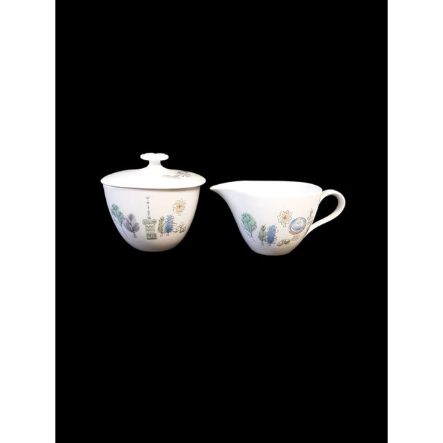 Mid 20th Century Rosenthal Creamer and Sugar Set- 2 Pieces For Sale - Image 9 of 9