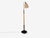 1930s 1930s Swedish Art Deco, Adjustable Floor Lamp, Birch, Metal For Sale - Image 5 of 11