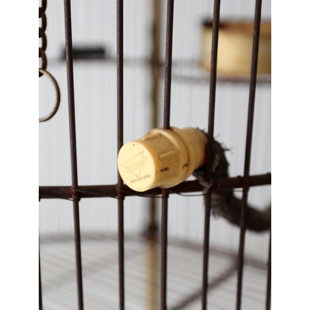 Gold French Victorian Style Large Birdcage For Sale - Image 8 of 13