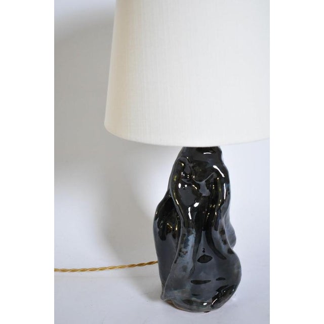 Angkor Blue Green Lamp by Barracuda Interiors For Sale - Image 4 of 5