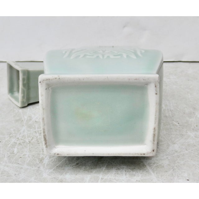 Asian Korean Celadon Sake Bottle For Sale - Image 3 of 6