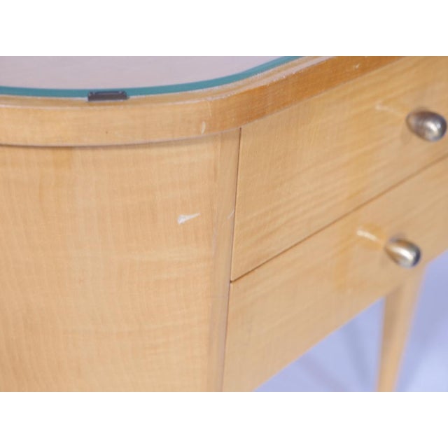 Filigree Side Dressers in Cherry Wood, 1960s, Set of 2 For Sale - Image 6 of 12