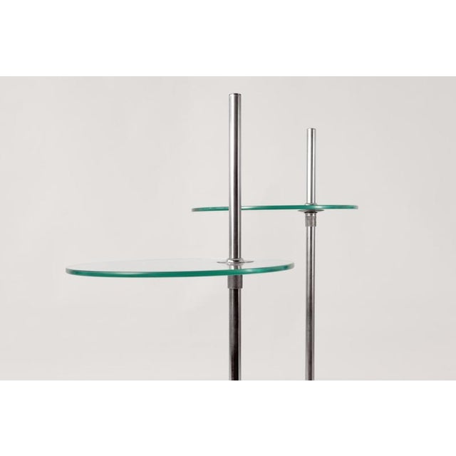 Vintage German Height Adjustable Side Tables, 1935, Set of 2 For Sale - Image 4 of 7