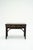 Vintage dark-stained bamboo vanity or writing desk in the Chinoiserie taste. The rectangular top lifts to reveal a built-...