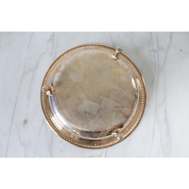 Vintage Sheffield Silver Co. Footed Silverplate Serving Bowl For Sale In Milwaukee - Image 6 of 7