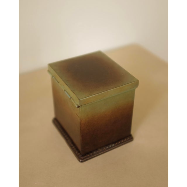 Mid-Century Modern Vintage Ashtray by Gunnar Ander for Ystad-Brons For Sale - Image 3 of 7