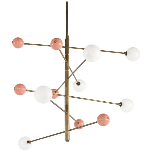 Orbital Chandelier For Sale - Image 10 of 12