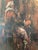 Mid 20th Century Mid-Century Italian Old Master Style Interior Genre Scene Painting by Clemente Tafuri (1903-1971) in Ornate Gilt Frame For Sale - Image 5 of 16