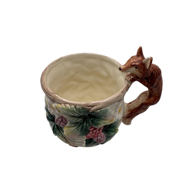 Vintage Fitz & Floyd Reynard Sleeping Fox 5 Piece Tea Service For Sale - Image 16 of 17