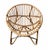 Mid-Century Modern Vintage Rattan & Wicker Lounge Armchair, Italy, 1960s For Sale - Image 3 of 9