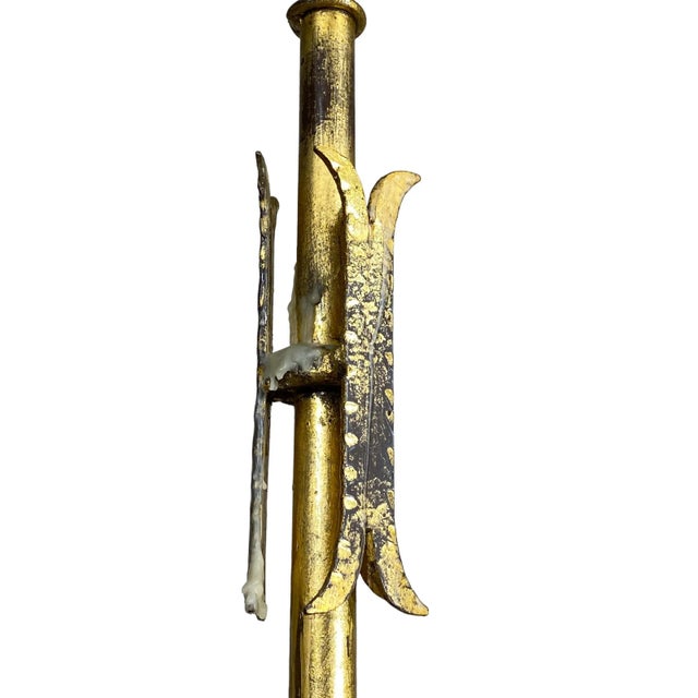 Mid-Century Hachero in Gilt Iron, 1950s For Sale - Image 9 of 12