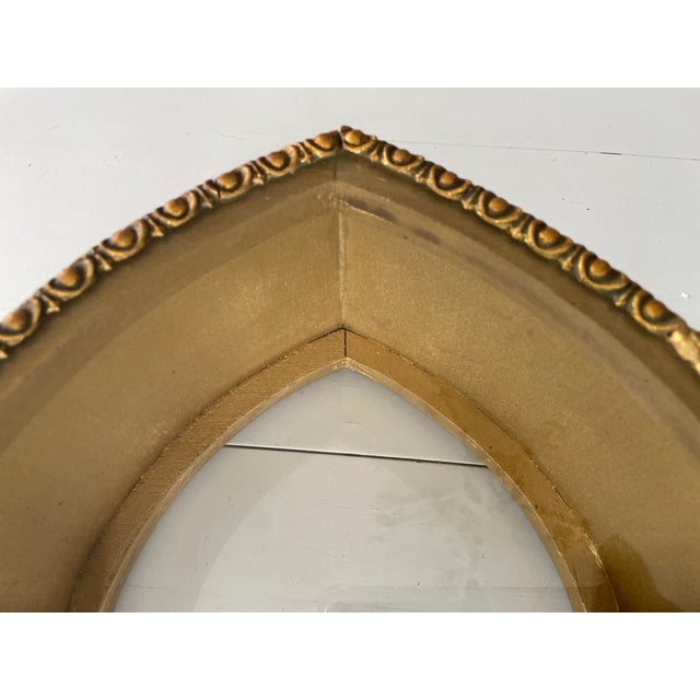 20th Century Neo-Gothic Eclectic Display Case in Wood and Glass with Decorative Plasterwork, 1890s For Sale - Image 14 of 16