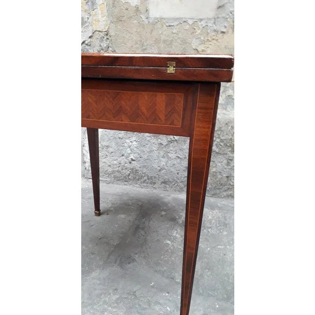 Louis XVI Game Table For Sale - Image 11 of 13
