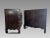 Mid 20th Century Vintage Joeson Style Kayaki Wood Korean Nightstands / Bandaji Chests With Copper & Brass Hardware, Cabinets or Side Tables - A Pair For Sale - Image 5 of 13