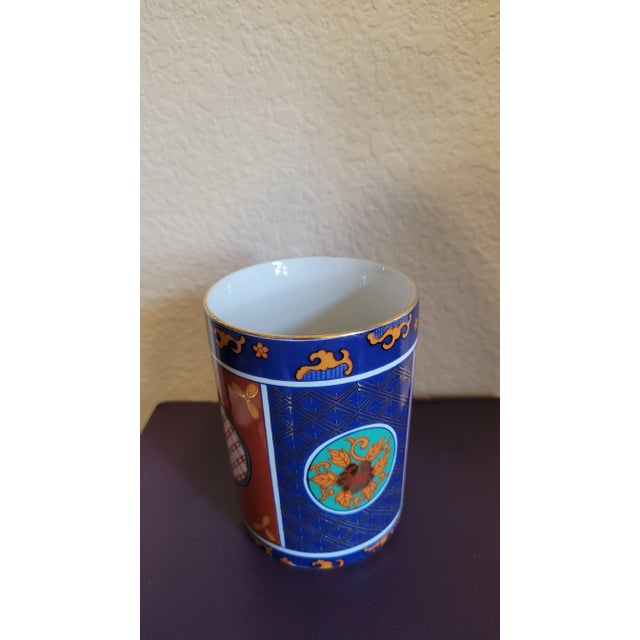 Vintage Neiman Marcus Imari Style Coffee or Tea Mug Set- 12 Pieces For Sale - Image 10 of 12