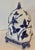 Victorian Majolica Beehive Cheese Dome & Stand Blue & White Rare by Mintons C1870 For Sale - Image 3 of 14
