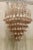 Mazzega Murano Chandelier in Light Pink, 2000 For Sale - Image 9 of 10