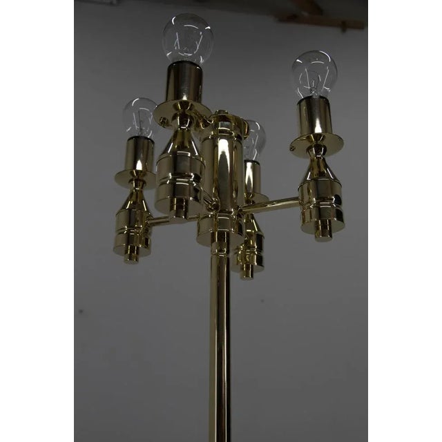 Brass Floor Lamp, 1970s For Sale - Image 6 of 9