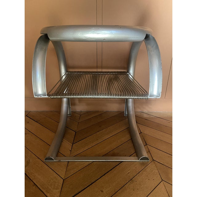 1960s Ferrotipi Prototype Lounge Chair by Gianantonio Malacrida & Paolo Resmini, Italy, 1968 For Sale - Image 5 of 8
