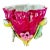 Majolica Fruit & Flower Themed Planter Bowl For Sale
