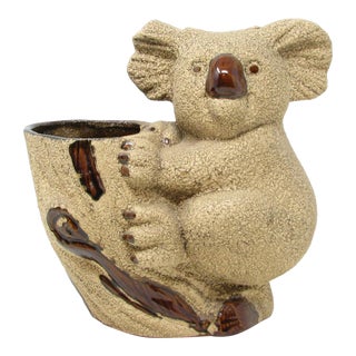 Vintage Royal Haeger Koala Bear Ceramic Planter For Sale