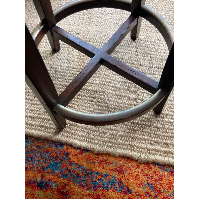 Theodore Alexander Boloro Vintage Bar Stools For Sale - Image 10 of 11