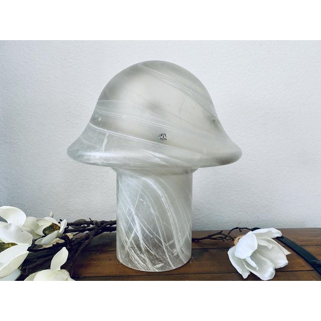 Glass Classic Mushroom Lamp from Peill & Putzler, 1970s For Sale - Image 7 of 18