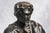 19th Century Antique Victorian Neoclassical Bronze Statue Sculpture of Philosopher Home Decor For Sale - Image 4 of 14
