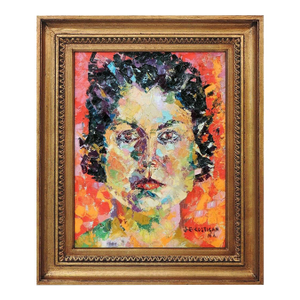Mid 20th Century Technicolored Portrait, John E. Costigan