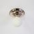 Not Yet Made - Made To Order Hive Flush Mount, Polished Nickel, 3in Glass Globe, Modern Led Ceiling Light, by Research.Lighting For Sale - Image 5 of 5
