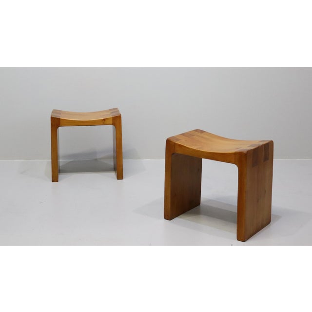 Italian Stools by Giuseppe Rivadossi, 1970, Set of 2 For Sale - Image 10 of 12